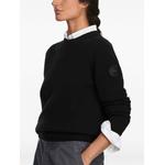 Joffre logo-patch sweater 1