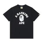 Футболки BAPE Space Camo College Tee 'Black' 1