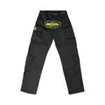 Карго-штаны Corteiz Yella Guerillaz Cargos «Black/Yellow» 1
