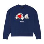Свитеры Palm Angels Bear In Love Crewneck «Blue/White» 1