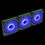 LIAN LI UNI FAN SL-INF FLEX 120mm 3 in 1 набор вентиляторов - Black черный 2