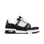 Кроссовки Louis Vuitton Trainer 'Denim Noir' 1