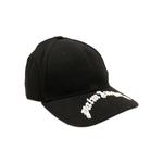 Кепки Palm Angels Curved Logo Cap 'Black/White' 3