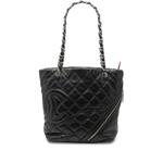 Маленькая сумка-тоут Quilted Aged Calfskin Cotton Club (2006-2008 годы) 1