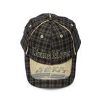 Tabloid frayed-edge baseball cap 1