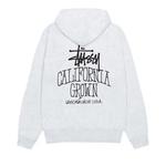 Верх Stussy Cali Grown Zip Hoodie 'Ash Heather' 2