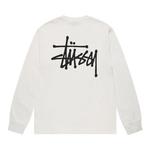 Футболки Stussy Basic Pigment Dyed Long-Sleeve Tee 'Natural' 2
