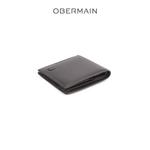 Короткий кошелек RFID из натуральной кожи, коричневый 5