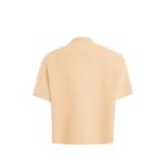 Rugby asymmetric-collar short-sleeve top 6