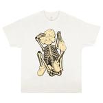 Футболки KAWS Skeleton New Fiction Bone T-Shirt 'Белый' 1