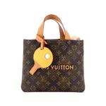 Сумка-тоут Shopper Monogram Perforated Grid Canvas Mini ограниченной серии 1