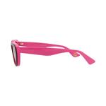 Солнцезащитные очки Gucci Cat Eye 'Burgundy/Fuchsia/Red' 2