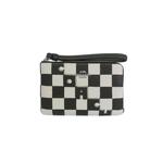 Кожаный кошелек Coach на молнии (CR813) — SV / ЧЕРНЫЙ / МЕЛ 1