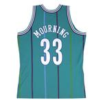 Топ Hornets 92 Alonzo Mourning Swingman Road из коллаборации с NBA 2