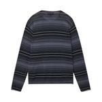 Свитеры Stussy Horizontal Stripe Sweater 'Charcoal' 2