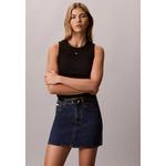 Хлопковый ребристый топ-майка - Calvin Klein Jeans 1