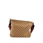 Front Pocket Web Messenger GG Canvas Medium crossbody bag 2