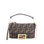 Мини-сумка через плечо Baguette NM Bag с узором Zucca 1