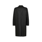 herringbone single-breasted coat 2