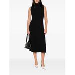 high-neck sleeveless midi dress 2