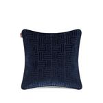 jacquard-monogram cushion 2