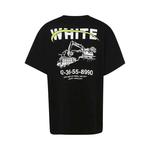 Футболки Off-White Industrial Over Short-Sleeve Tee 'Black/Green' 2