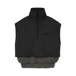 Жилеты Fear of God Essentials Nylon Fleece Mockneck Vest 'Ink/Jet Black' 1