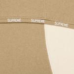 Худи Supreme Piping Zip Up Hooded Sweatshirt 'Dark Tan' 3