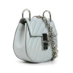 Drew Bijou Mini Crossbody Bag в Airy Grey 2