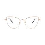 Очки Alexander McQueen Cat Eye-Frame Metal Optical Frames 'Gold Transparent' 1