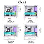 Jonsbo D41 Mesh ATX корпус - Белый 3