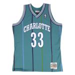 Топ Hornets 92 Alonzo Mourning Swingman Road из коллаборации с NBA 1