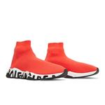 Кроссовки Balenciaga Speed Sneaker «Midsole Graffiti — Красный» 8