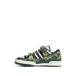 Кроссовки Forum 84 Low 30th Anniversary Green Camo из коллаборации с BAPE 6