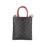 Сумка-сэтчел Vertical Cabas Tote Triomphe Coated Canvas Mini 2