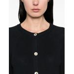 ribbed-knit raglan-sleeve cardigan 4