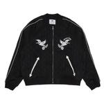 Бомберы Marine Serre Jacquard Viscose Bomber Jacket 'Black' 1