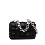 Сумка-сэтчел Padded Chain Cassette с плетением Intrecciato (2012-2025 годы) 1