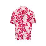 Рубашка с цветочным принтом 1