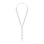 Rosary gemstone-detail necklace 2