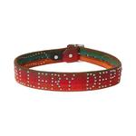 Ремни Gallery Dept. Simon Studded Belt 'Красный' 2