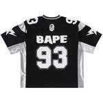 Джерси BAPE Solid Camo Jacquard Mesh Cropped Fit Jersey 'Black' 2