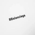 Футболки Balenciaga Corporate Logo Tee 'White/Black' 3