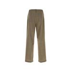 Still pleated melange-effect trousers 2