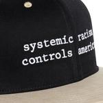 Кепки Denim Tears x Arthur Jafa Systemic Racism Controls America Hat 'Black' 3