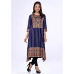 Туника Le Reve Linear Tukish Foil Print Trail Cut 1