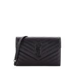 Стеганая сумка через плечо Classic Monogram Wallet on Chain 1