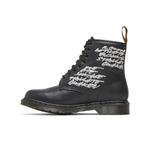 Ботинки Futura Laboratories x Dr. Martens 1460 «Embroidered Black» 3