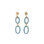 Серьги Capri из желтого золота 1