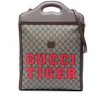 Сумка-сэтчел с узором GG Supreme и отделкой Web Tiger (2016-2026 годы) 1